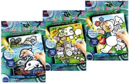 Čarobno slikanje z vodo - Veseli Vlak