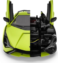 Lamborghini Sian zelen model 1:18 od Rastarja - daljinsko vodeni avto z body kitom
