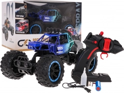 RC crawler REAL ROCK s funkcijo dima 1:16 – Modra