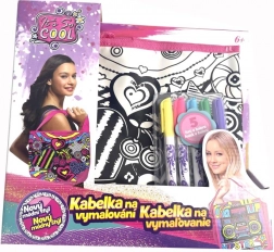 Torbica za barvanje City – ustvarjalna otroška torbica za pobarvanje