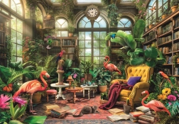 Sestavljanka Knjižnica v Steklenjaku 1000 koščkov