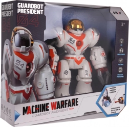 Večnamenski bel in oranžen daljinsko vodeni robot