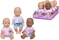 Punčka New Born Baby - pije in lula 30 cm