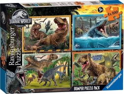 Ravensburger sestavljanka Jurassic World set 4x100 kosov