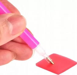 Diamantno slikanje 15 × 20 cm s stojalom za otroke