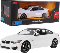 RC avto BMW M4 Coupé 1:14 Rastar z daljinskim upravljanjem 2,4 GHz – Bela
