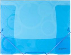 Mapa z elastiko A4 modra