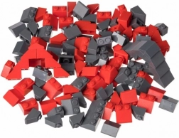 Kreativni set za strehe rdeče in temno sive