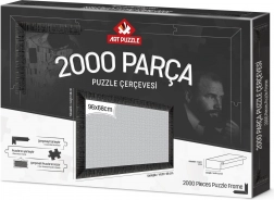 Okvir za sestavljanko 96x68 cm črn