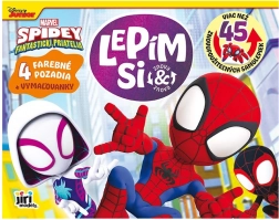 Spidey knjiga nalepk in pobarvank z večkrat uporabnimi nalepkami