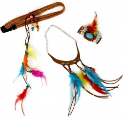 Indijanski komplet dodatkov za odrasle