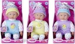 Punčka Laura z zvezdicami 20 cm, 3 vrste