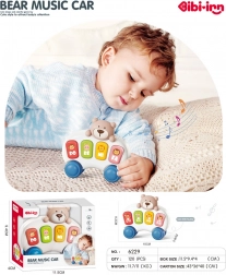 Glasbeni mini klavir z medvedkom za najmlajše