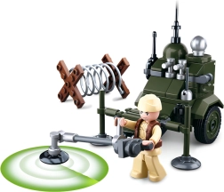 Sluban WWII Detektor min gradbeni set