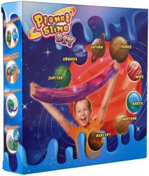Kreativni komplet – sluzaste planete v škatlici