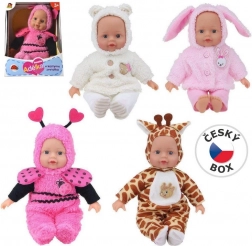 Punčka živalca 30 cm