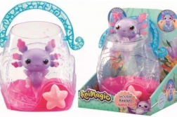 Animagic svetleči aksolotl v akvariju