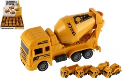 gradbeni plastični avto 12 cm na vzvratno navijanje