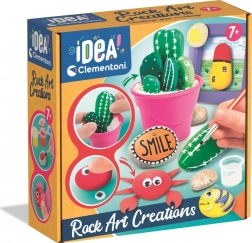 Clementoni Idea ustvarjalni komplet za okraševanje kamnov