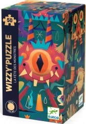 Kovinski puzzle Monster party 50 kosov