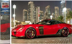 Norimpex Diamantno slikanje Rdeči avto 30x40 cm