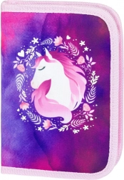 Enonadstropni šolski peresnica z motivom konj