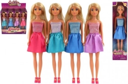 Punčka ANLILY z bleščečo obleko – 30 cm (mix)