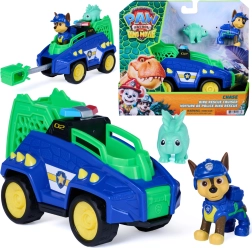 Spin Master Tačke na patrulji dinozavri – vozilo Dino Rescue Cruiser 15 cm s figuricama Chase in dinozaver