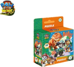 Sestavljanka Paw Patrol: The Dino Movie – T-Rex Timmy, 24 kosov, 22 × 22 cm