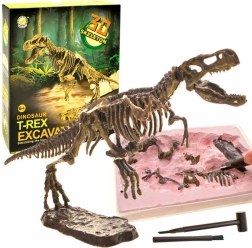 Izkopavalni komplet – okostje T‑Rexa 3D – T‑rex