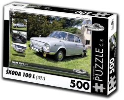 Sestavljanka RETRO-AVTOMOBILI Škoda 100 L 500 koščkov
