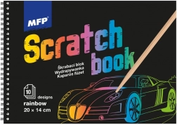 Praskanke blok z mavrico 20 x 14 cm