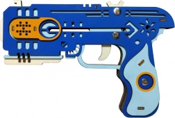 Lesena 3D sestavljanka Pištola z elastiko Lovec zmajev