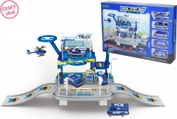 Garaža – policijska postaja s črpalko 65 cm, češka embalaža