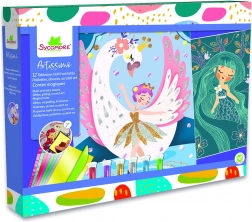 Artissimo XXL ustvarjalni komplet – praskanke, kovinska folija in bleščice: čarobne zgodbe