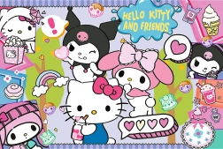 Sestavljanka Hello Kitty Noro trio 300 koščkov