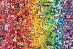 Sestavljanka COBBLE HILL Mavrica 2000 koščkov