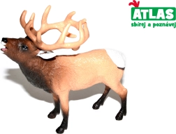 Ročno poslikana figurica jelena 10 cm