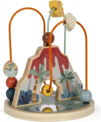 Motorika labirint z ogledalcem z motivom dinozavrov od Small Foot