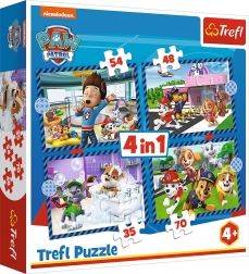 Puzzle 4v1 Tačke na patrulji – Pasje zgodbe