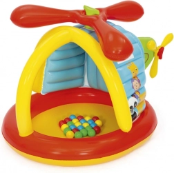 Nafukljiv helikopter FISHER-PRICE z žogicami