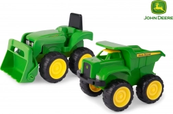 Otroški set traktor JOHN DEERE s prekucnikom 16 cm
