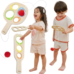 VIGA lesena igra ujemi žogico s točkovanjem