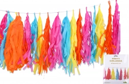 Barvna resasta girlanda