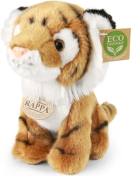 Plišasti tiger ECO-FRIENDLY sedeč 18 cm