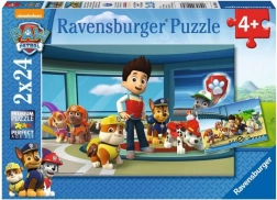 Ravensburger sestavljanka Tačke na patrulji 2×24 koščkov