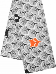 Flanelasta otroška plenica s potiskom gozdnih živali New Baby