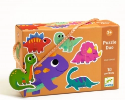 Puzzle Duo Dinozavri