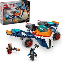 Lego Marvel Warbird Rocket proti Ronanu