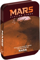Vesoljske igralne karte Mars založbe Chronicle Books